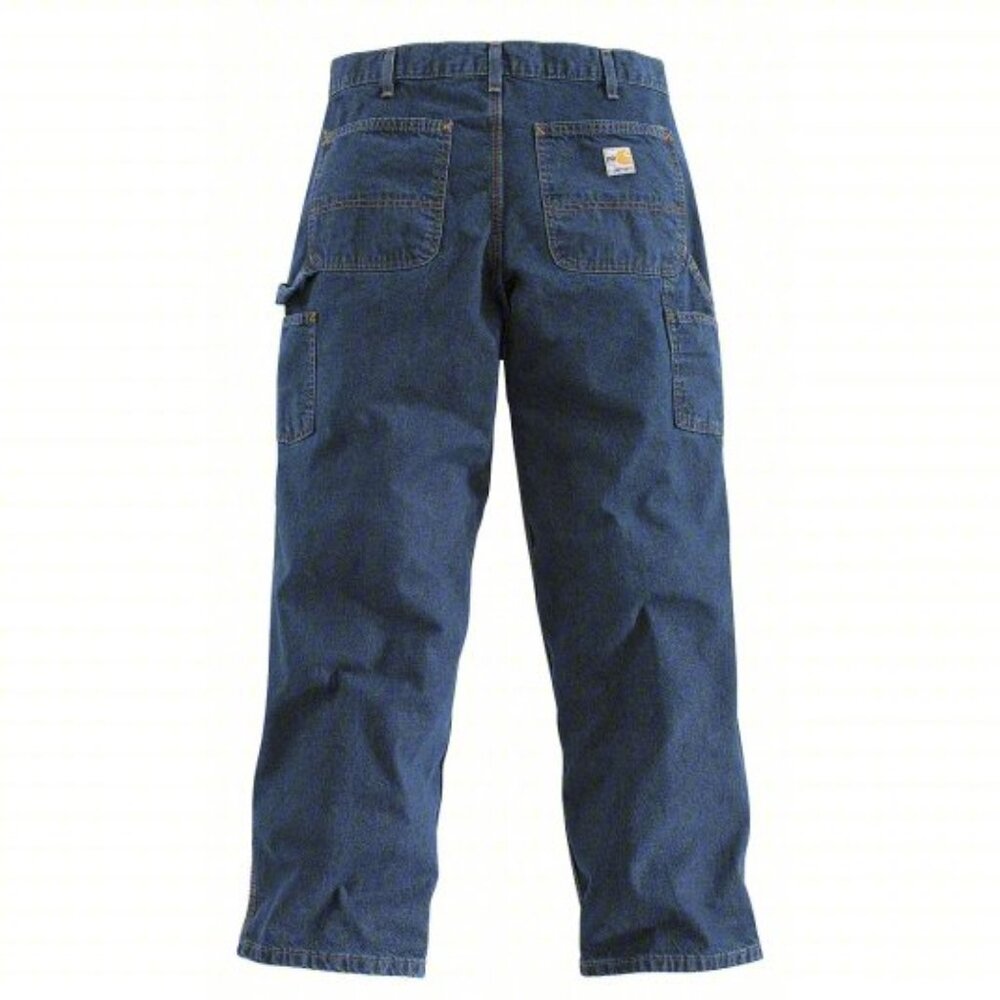 Carhartt Men's FR Signature Denim Dungaree NWOT 34X30 - Picture 10 of 14